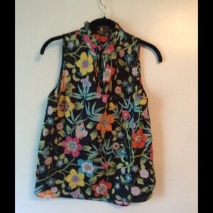 J.Crew with Liberty of London Print Blouse Sz 4